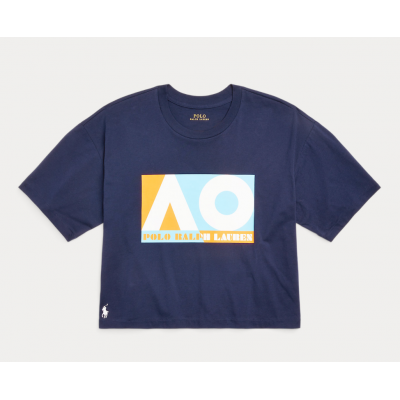 Australian Open Cropped Graphic Tee